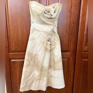 White House Black Market Strapless Dress